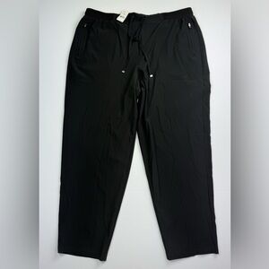 NWT Lou & Grey Black Athletic Pants Joggers XL